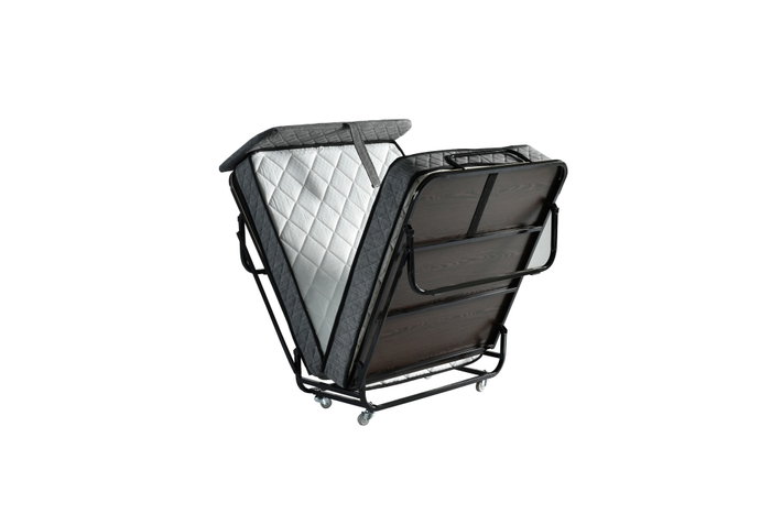 Hanah Home Cama Plegable Otel Katlanır Blanco y Gris